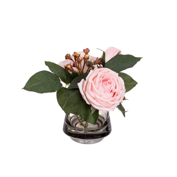 18CM SMALL ROSE MIXED ARRANGEMENT - LAST 1PC