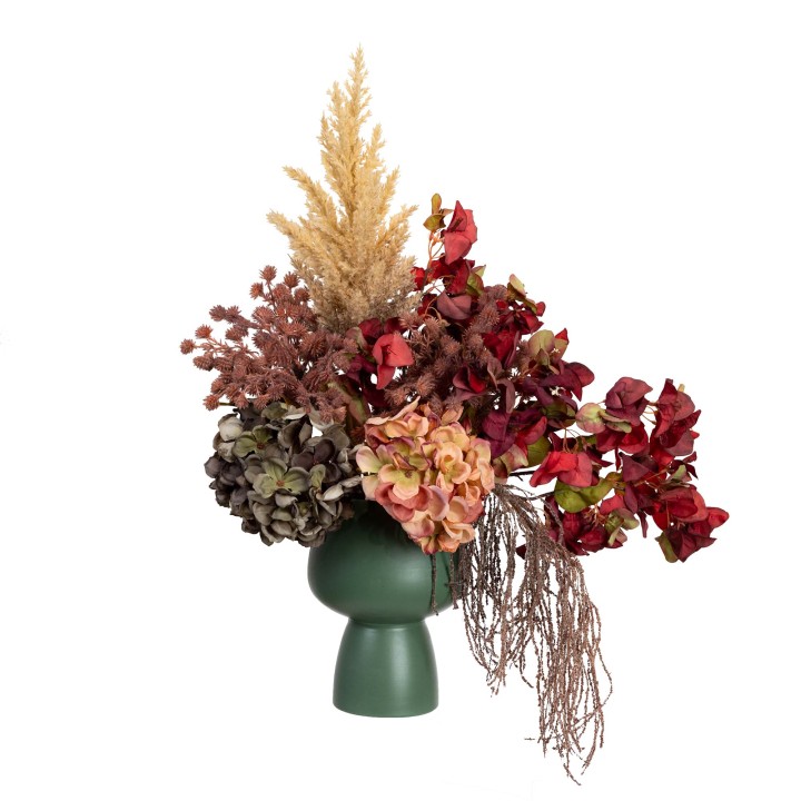 65CM DRIED LOOK HYD MIXED ARRANGEMENT IN POT