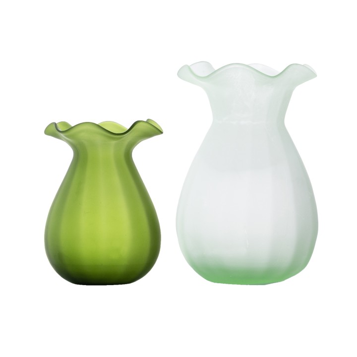 COLOUR BUD VASE SET GREEN