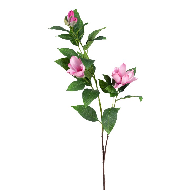 130CM LILY MAGNOLIA SPRAY ( last 12pcs)