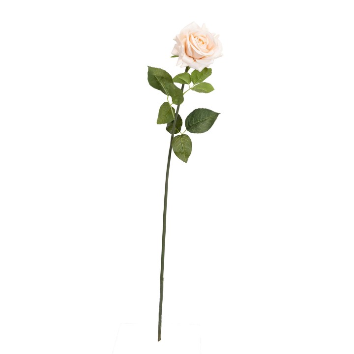 75CM REAL TOUCH SINGLE ROSE CHAMPAGNE