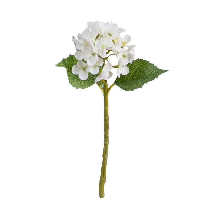 32CM HYDRANGEA WHITE