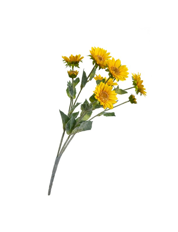 58CM SUNFLOWER BUSH YELLOW