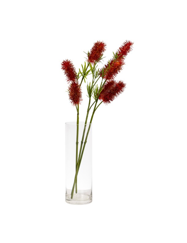 60CM BOTTLE BRUSH SPRAY RED