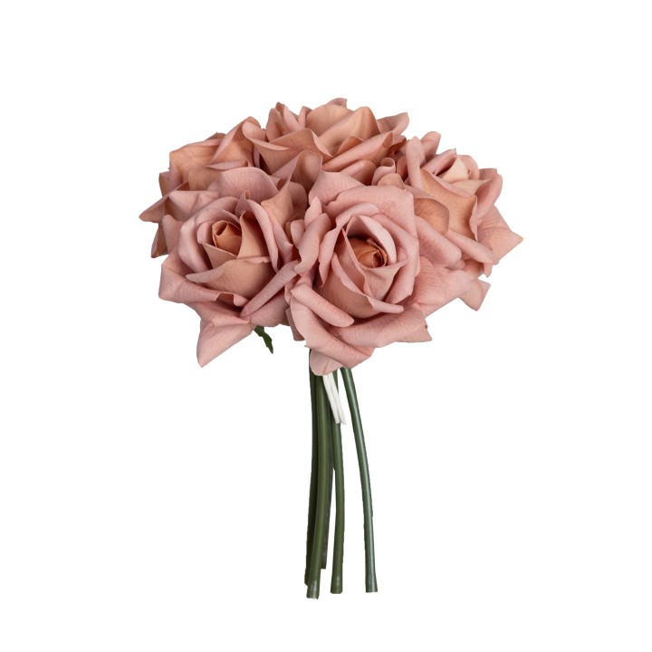 26CM REAL TOUCH FLEX ROSE BUNDLE DUSTY PK