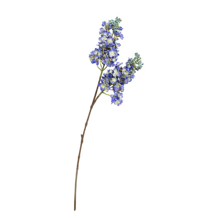 64CM REAL TOUCH LILAC SPRAY BLUE