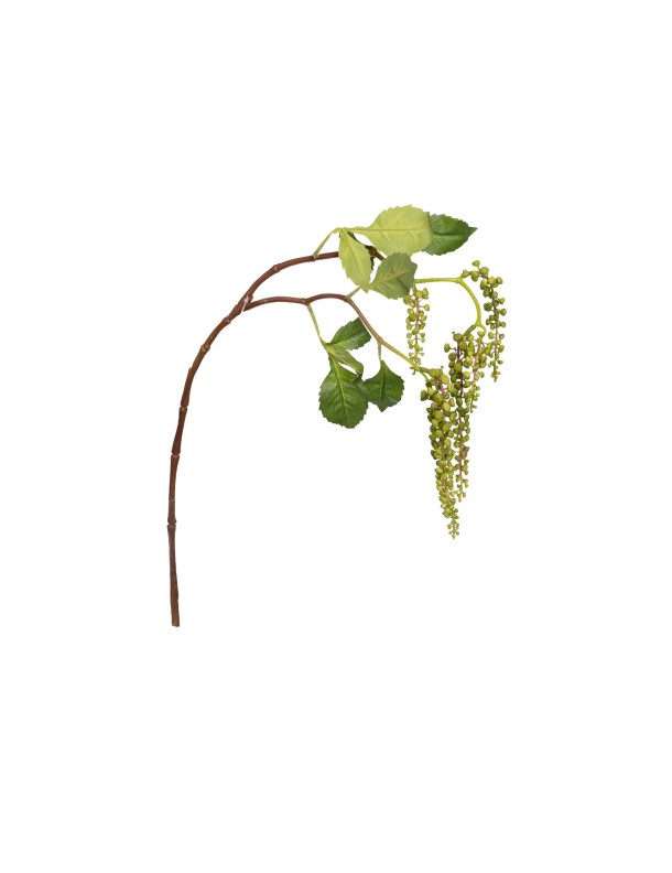 83CM POKEBERRY HANGING SPRAY