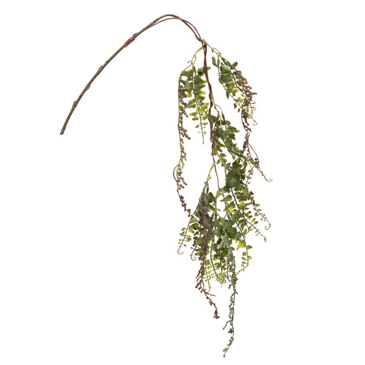 91CM FERN & BERRY WILLOW SPRAY