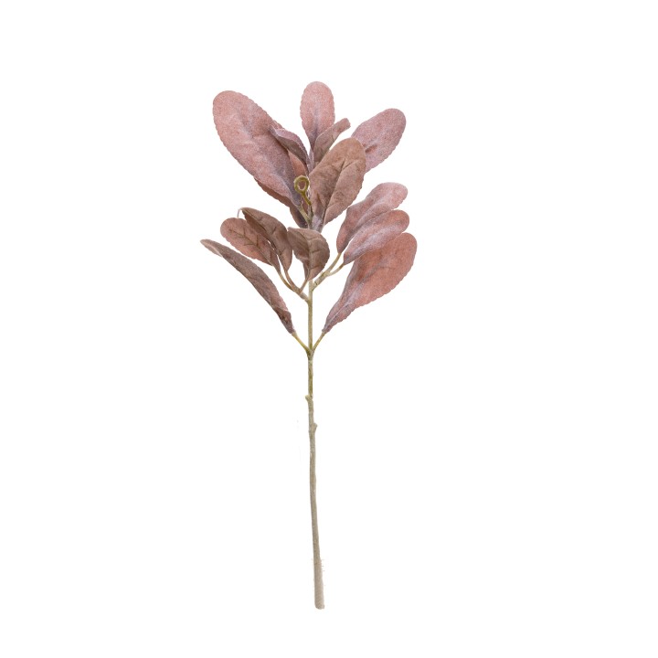 37CM FLOCKED LAMBS EAR SPRAY PINK