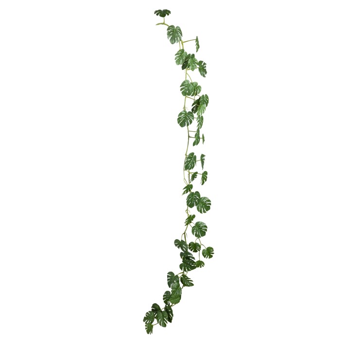 170CM REAL TOUCH MONSTERA GARLAND