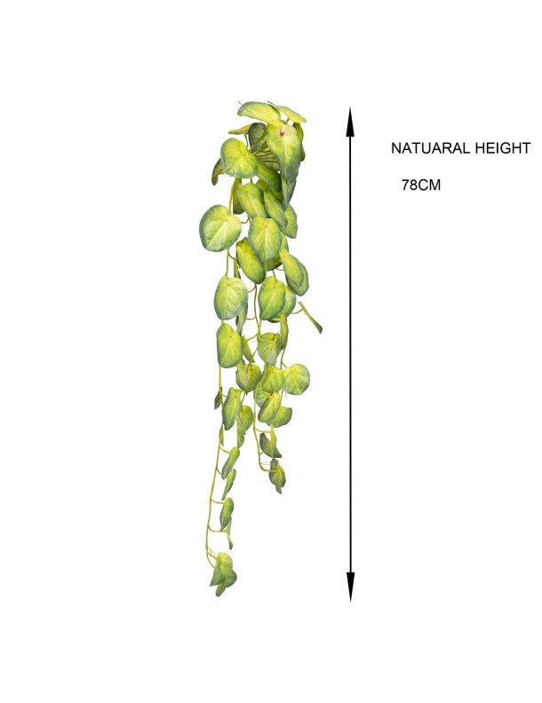 80CM REAL TOUCH BEGONIA HANGING BUSH