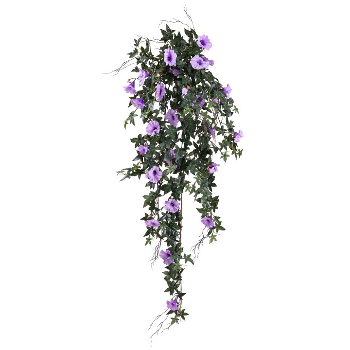 102CM MINI MORNING GLORY HANGING BUSH LAVENDER ( last 66pcs)